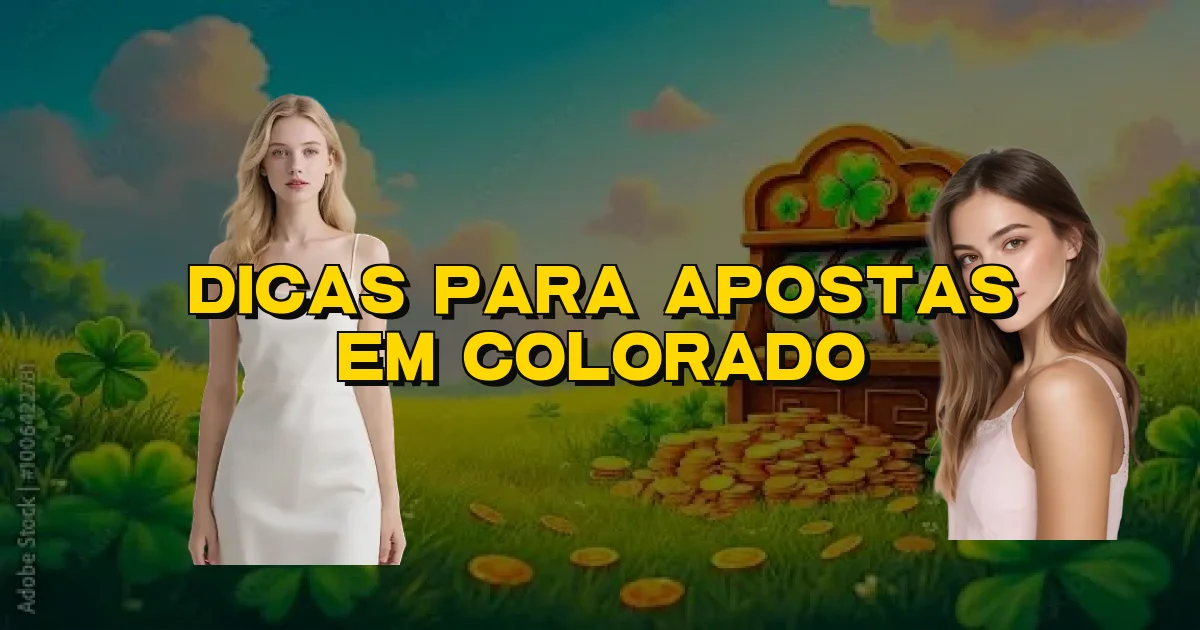 Dicas Para Apostas Em Colorado Oficial