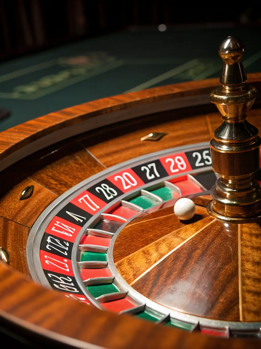 An engaging image of a digital roulette wheel and slot machines on a sleek gaming interface, representing the online casino games offered by PIN8.